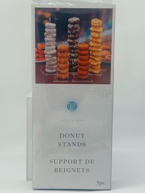Victoria Lynn Clear Acrylic Donut Display Stands